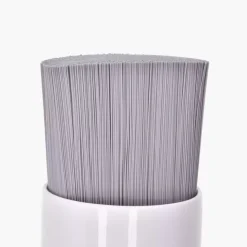 Blok na noże DUKA VIT 11x21 cm biały porcelana