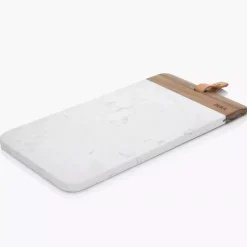 Deska do krojenia kuchenna DUKA TVILLING 35x18 cm biała kamienna