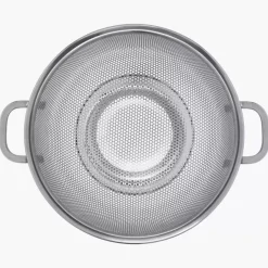 Durszlak cedzak kuchenny DUKA SKARP 22 cm srebrny stal nierdzewna