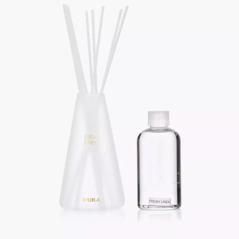 Dyfuzor zapachowy Fresh Linen DUKA BERG 200 g biały