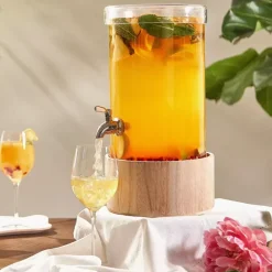 Dyspenser na napoje ze stojakiem DUKA TAP 6200 ml szkło