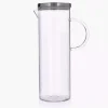 Dzbanek do wody i napojów z pokrywką DUKA NOVA 1500 ml transparentny szkło