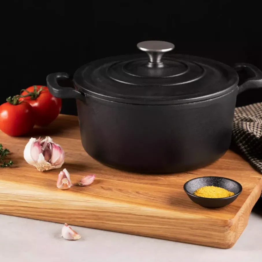 Żeliwny garnek MAKU 5,2 L 24 cm