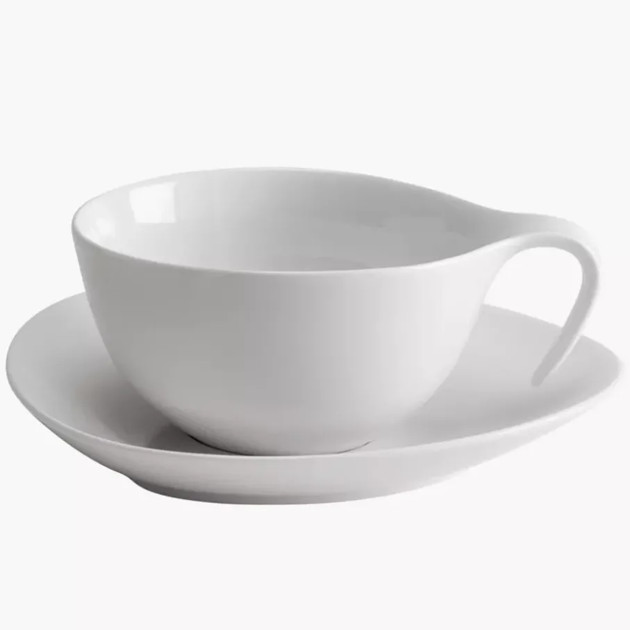 Filiżanka do espresso DUKA TIME 60 ml biała porcelana