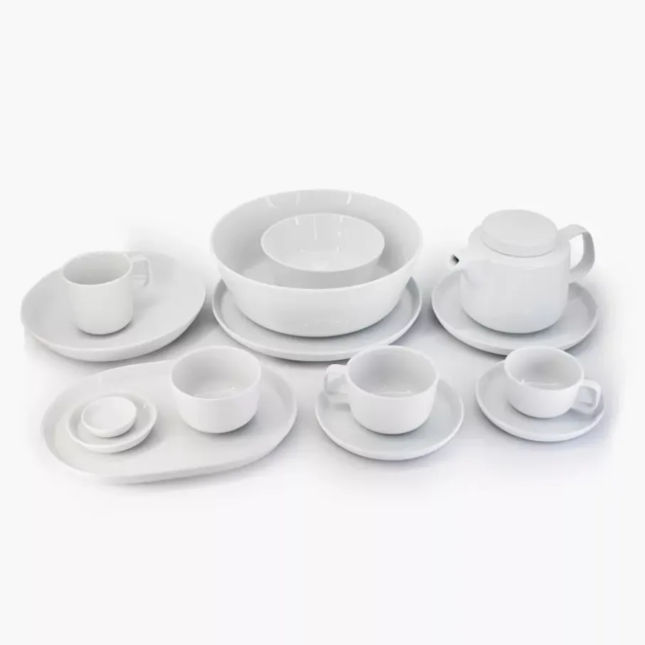 Filiżanka ze spodkiem DUKA NORD 200 ml 15 cm