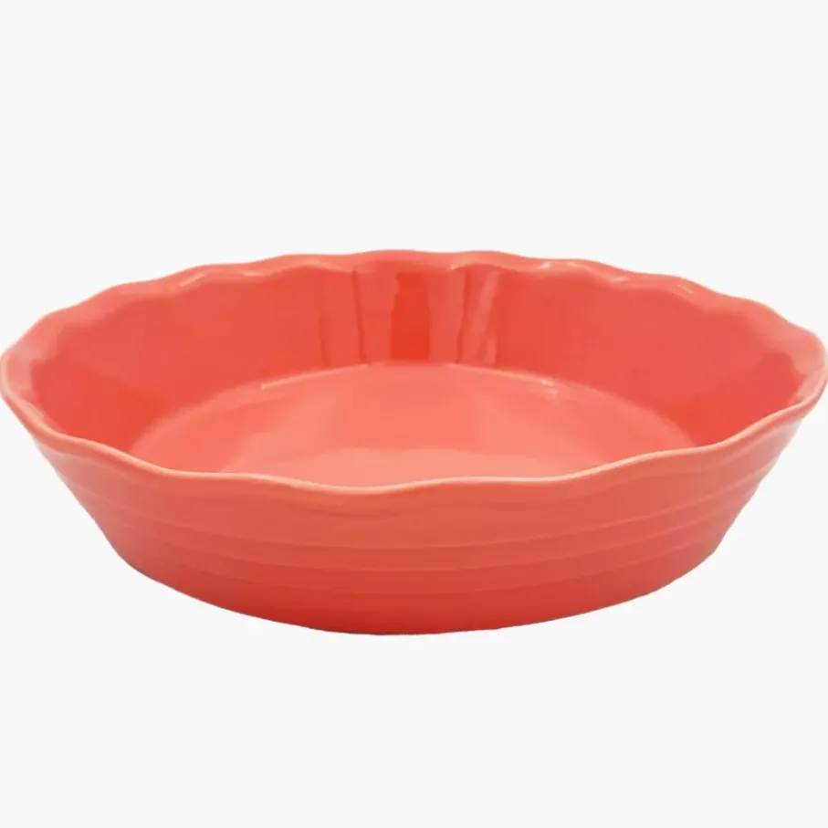 Forma do pieczenia DUKA PUFF 25 cm koralowa ceramiczna
