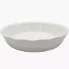 Forma do pieczenia DUKA PUFF 25 cm biała ceramiczna