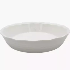 Forma do pieczenia DUKA PUFF 25 cm biała ceramiczna