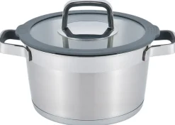 Garnek z pokrywką DUKA ESKIL 8500 ml srebrny stal nierdzewna