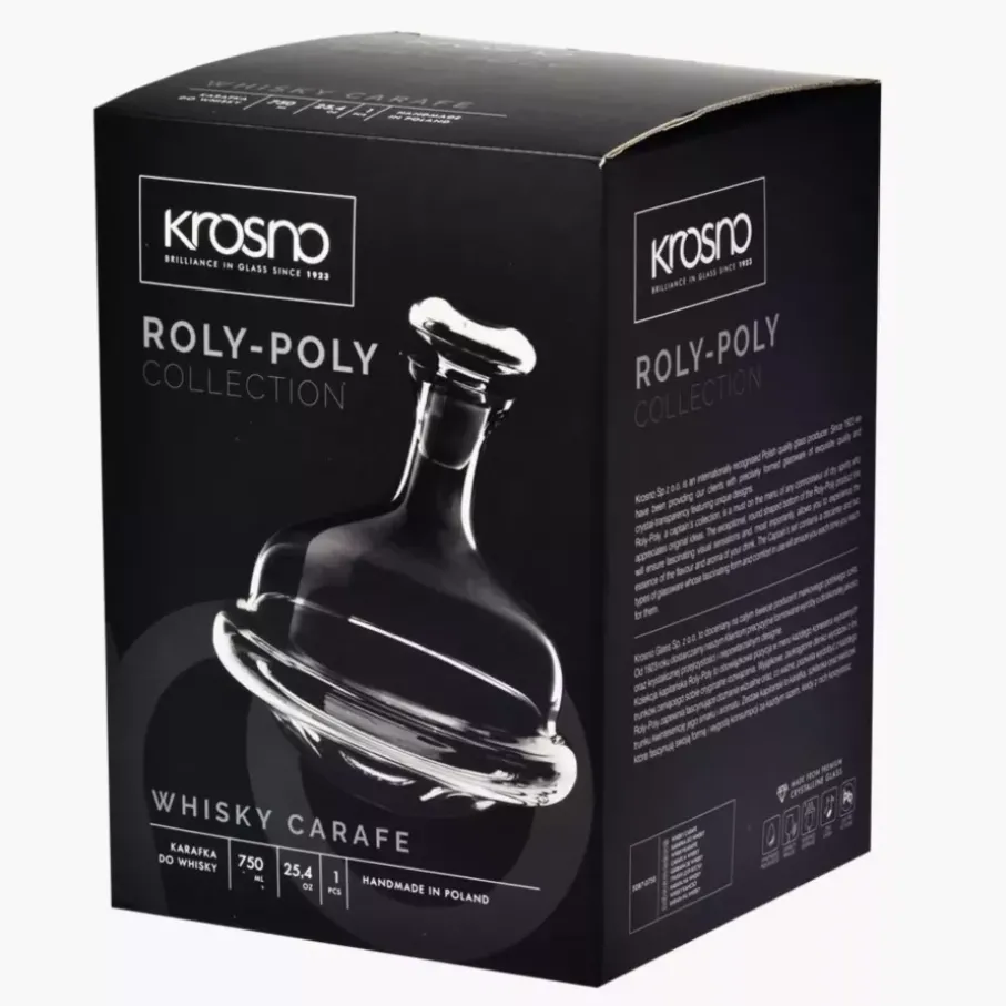 Karafka do whiskey KROSNO Roly-Poly 750 ml