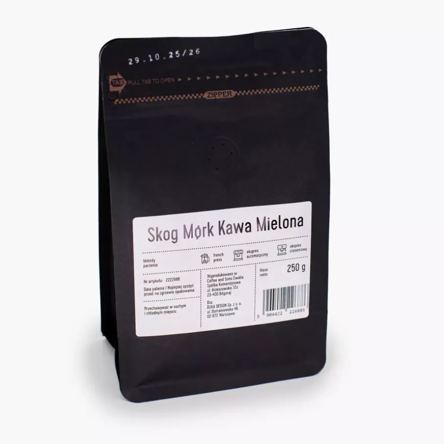 Kawa mielona SKOG MORK 250g
