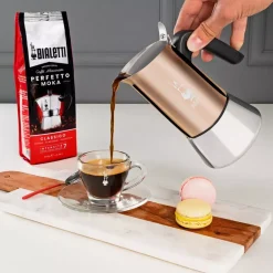 Kawiarka BIALETTI New Venus 6tz miedziana