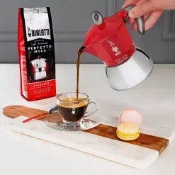 Kawiarka do kuchenki indukcyjnej BIALETTI New Moka czerwona 6tz