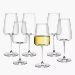 Kieliszki do czerwonego i białego wina DUKA GUSTAV 6 szt. 500 ml szkło kryształowe