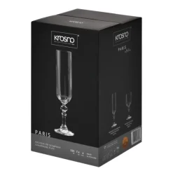 Kieliszki do szampana KROSNO PARIS 4 szt. 220 ml