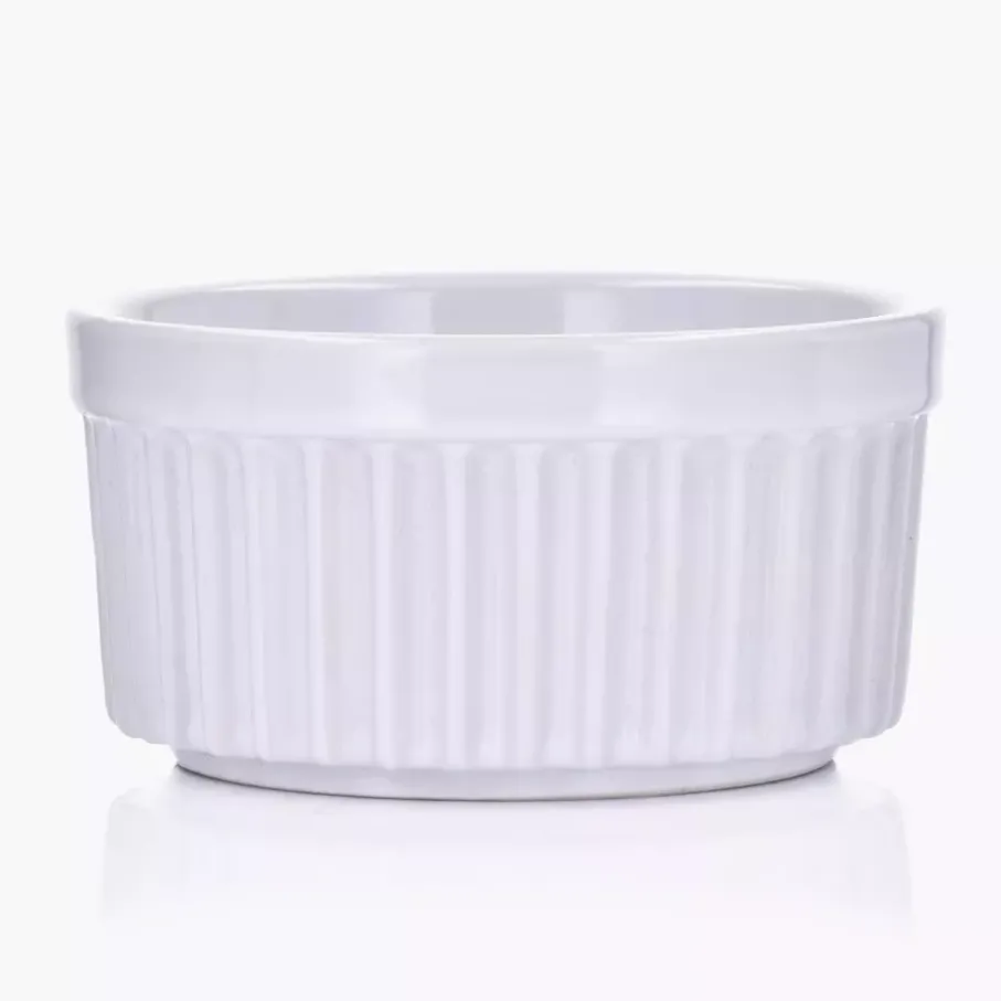 Kokilka DUKA BRULEE 11 cm biała ceramika