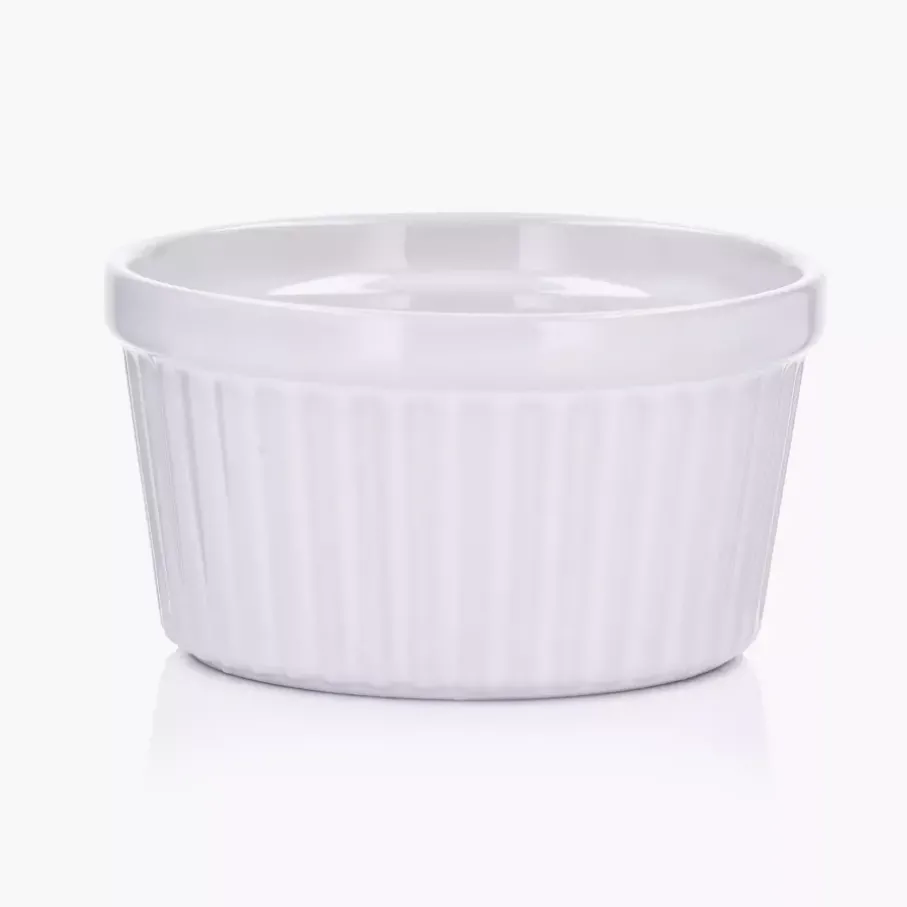 Kokilka DUKA NIKLAS 9 cm biała kamionka
