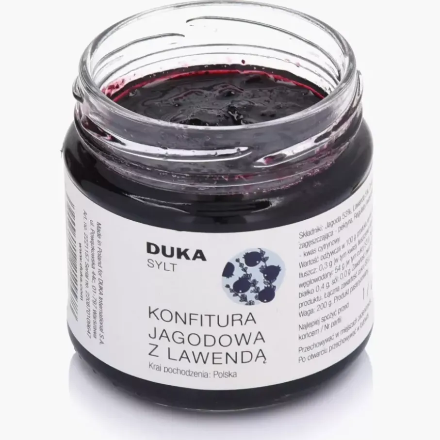 Konfitura jagodowa z lawendą DUKA SYLT 200 g