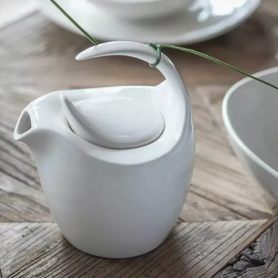 Kubek DUKA TIME 450 ml biały porcelana