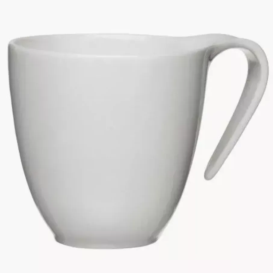Kubek DUKA TIME 450 ml biały porcelana
