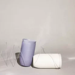 Kubek termiczny SAGAFORM TOVA 320 ml beżowy stal nierdzewna