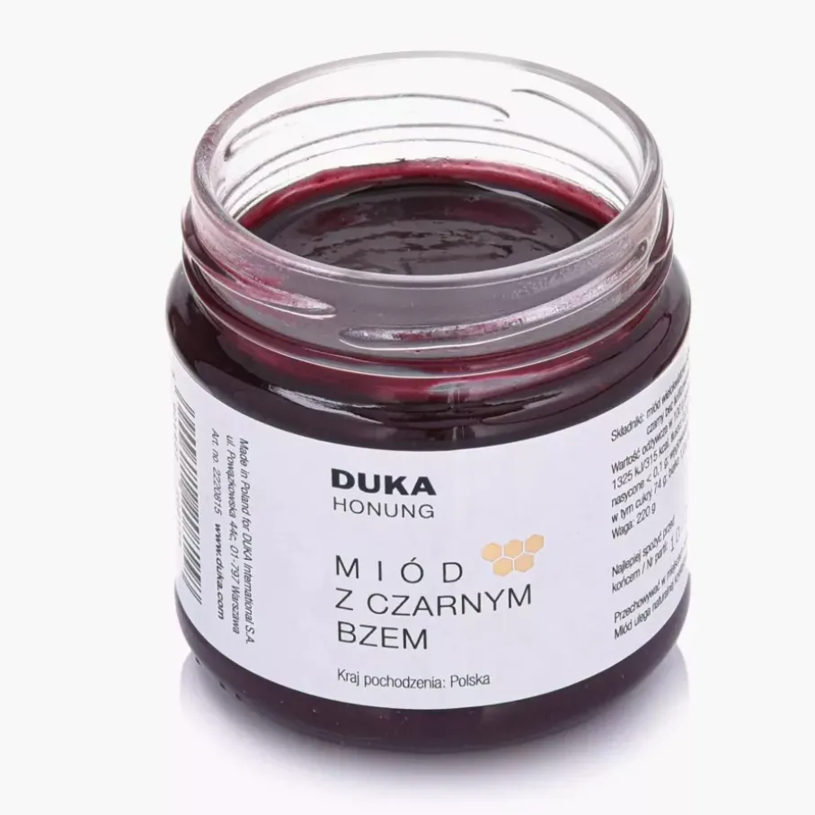 Miód z czarnym bzem DUKA HONUNG 220 g