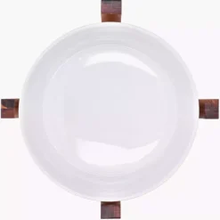 Misa sałatkowa z podstawą DUKA ACACIA 3000 ml biała porcelana