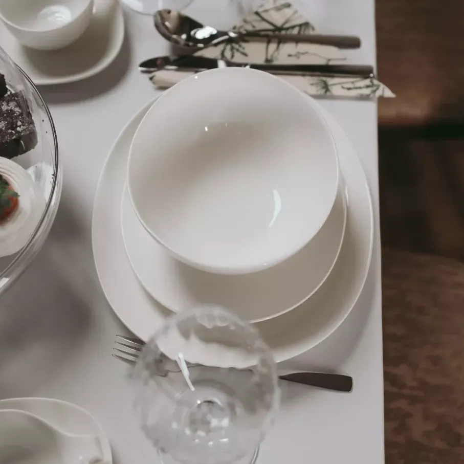 Miseczka DUKA TIME 12 cm biała porcelana