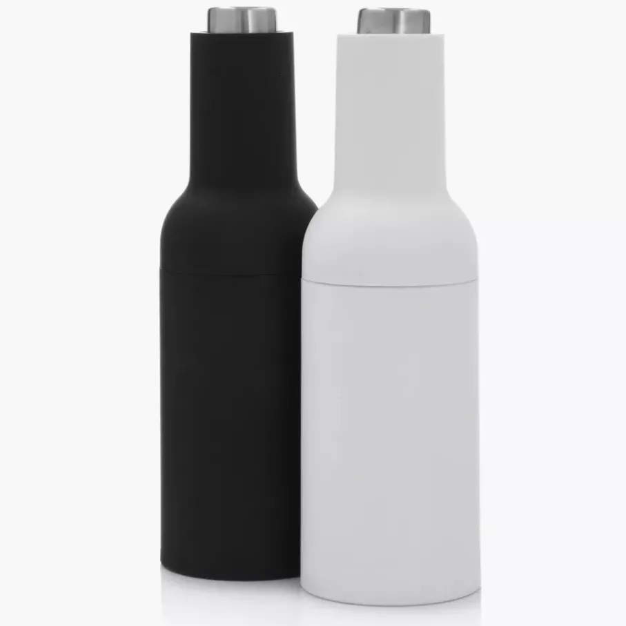 Młynek elektryczny grawitacyjny do soli lub pieprzu DUKA SUDD 22 cm czarny