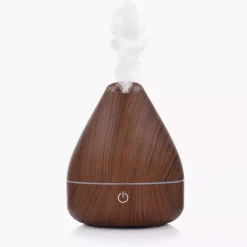 Nawilżacz powietrza ultradźwiękowy dyfuzor zapachowy 3w1 DUKA AROMA brązowy