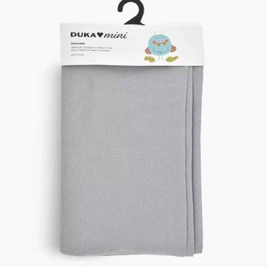 Obrus baza dla dzieci DUKA MINI 230x210 cm szary