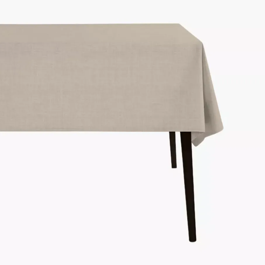 Obrus DUKA LYCKLIG 140x320 cm 100% len beżowy