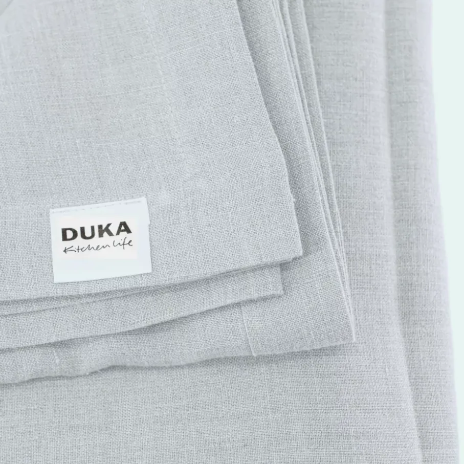 Obrus DUKA LYCKLIG 140x320 cm 100% len biały