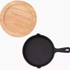 Patelnia z podstawką DUKA MUSN 14 cm żeliwna