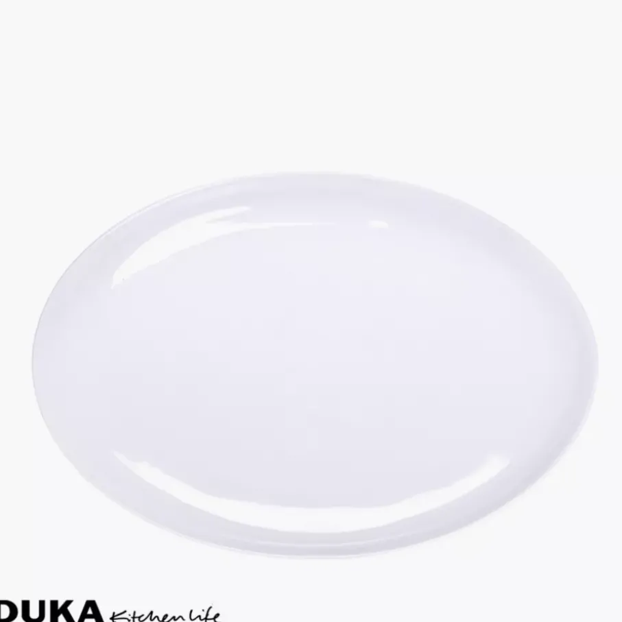 Półmisek owalny pełny DUKA FELICIA biały porcelana