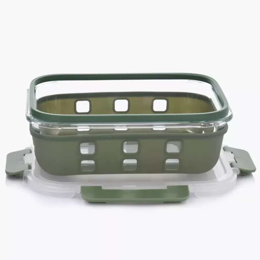 Pojemnik na żywność lunchbox DUKA IDEAL LUNCH 1520 ml szklany