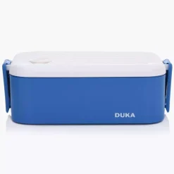 Pojemnik na żywność lunchbox DUKA MINI 800 ml niebieski tworzywo