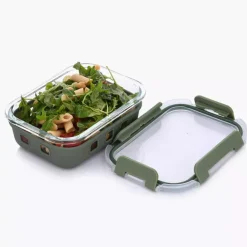 Pojemnik na żywność lunchbox DUKA IDEAL LUNCH 640 ml szklany