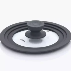 Pokrywka uniwersalna 3w1 do garnka lub patelni DUKA SILC COOK 20 cm szklana