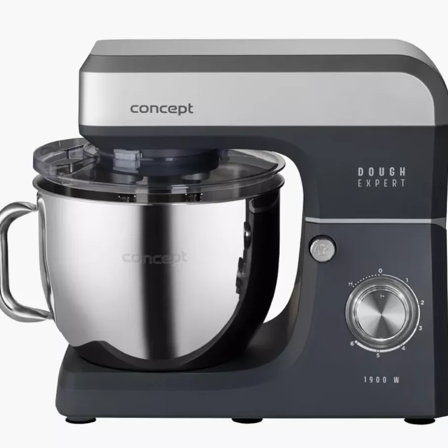 Robot kuchenny planetarny CONCEPT DOUGH EXPERT 1900W srebrno-czarny