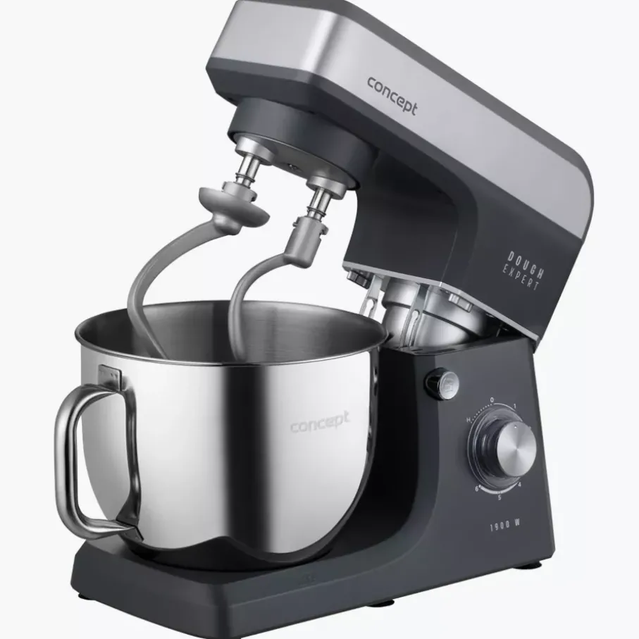 Robot kuchenny planetarny CONCEPT DOUGH EXPERT 1900W srebrno-czarny