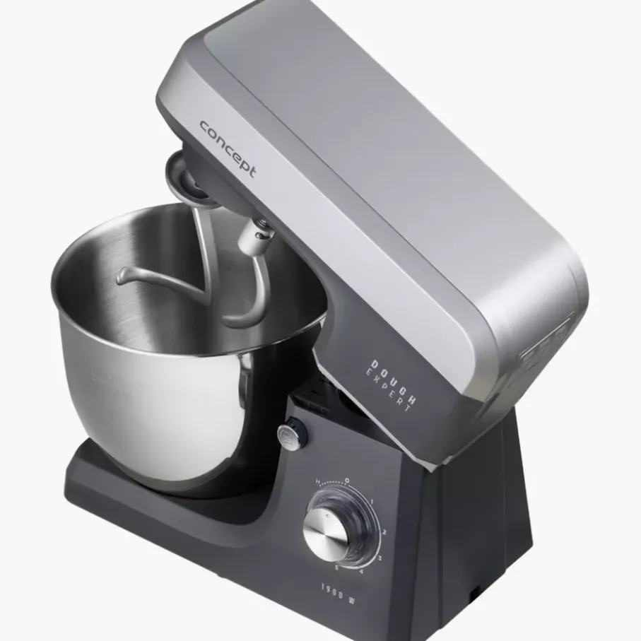 Robot kuchenny planetarny CONCEPT DOUGH EXPERT 1900W srebrno-czarny