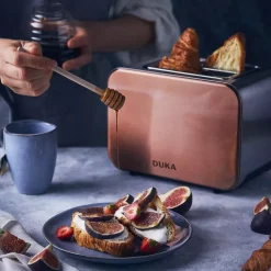 Słoik na miód z łyżeczką DUKA HONEY 500 ml szkło