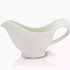 Sosjerka DUKA TIME 350 ml biała porcelana