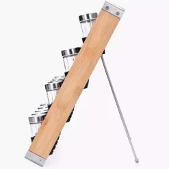 Stojak na przyprawy 2w1 DUKA KRYDDA 20 słoiczków drewno
