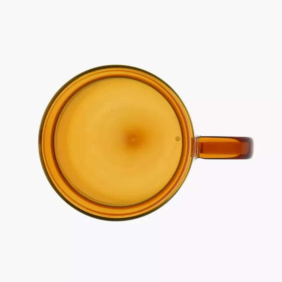 Szklanki do kawy i herbaty DUKA FARG 2 szt. 250 ml bursztynowe szklane