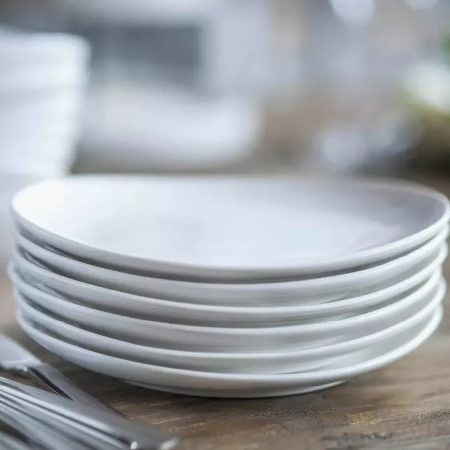 Talerz głęboki DUKA TIME 22 cm biały porcelana