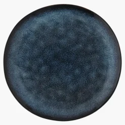 Talerz śniadaniowy DUKA OKINAVA 21 cm granatowy ceramiczny