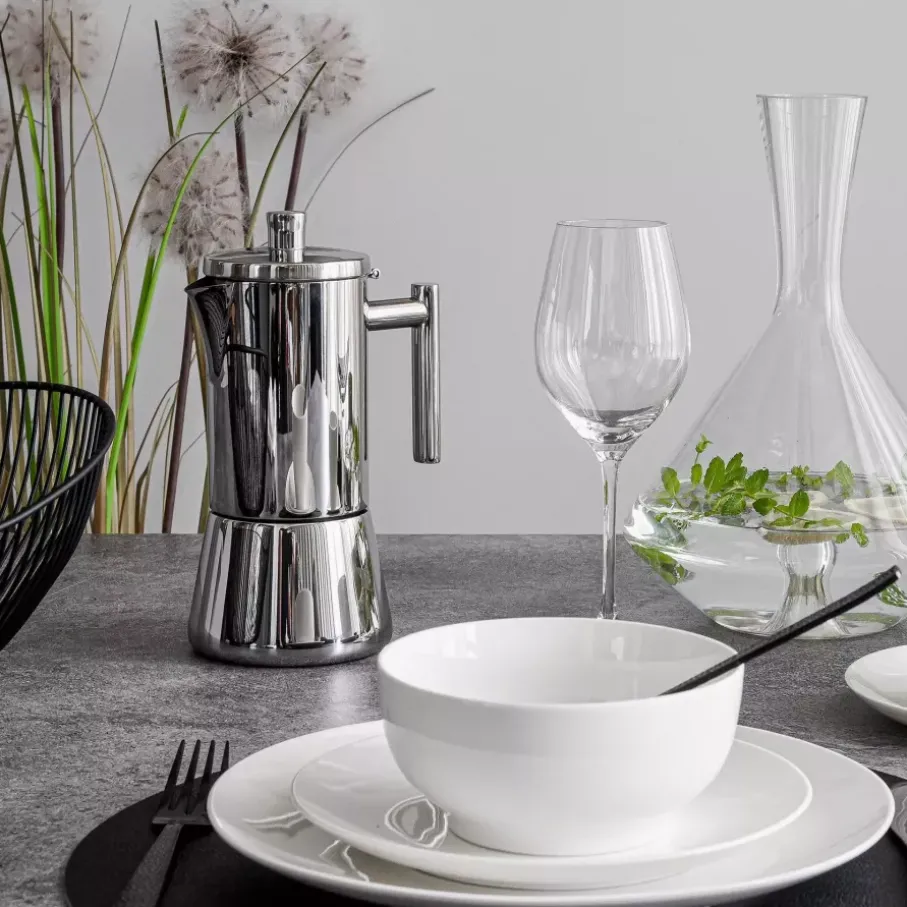 Talerz obiadowy DUKA EVERYDAY 26,5 cm biały porcelanowy