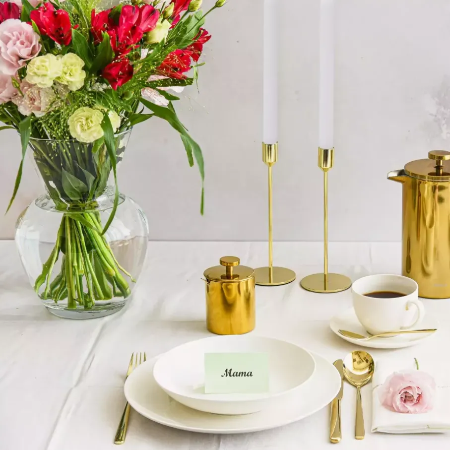 Talerz obiadowy DUKA EVERYDAY 26,5 cm biały porcelanowy